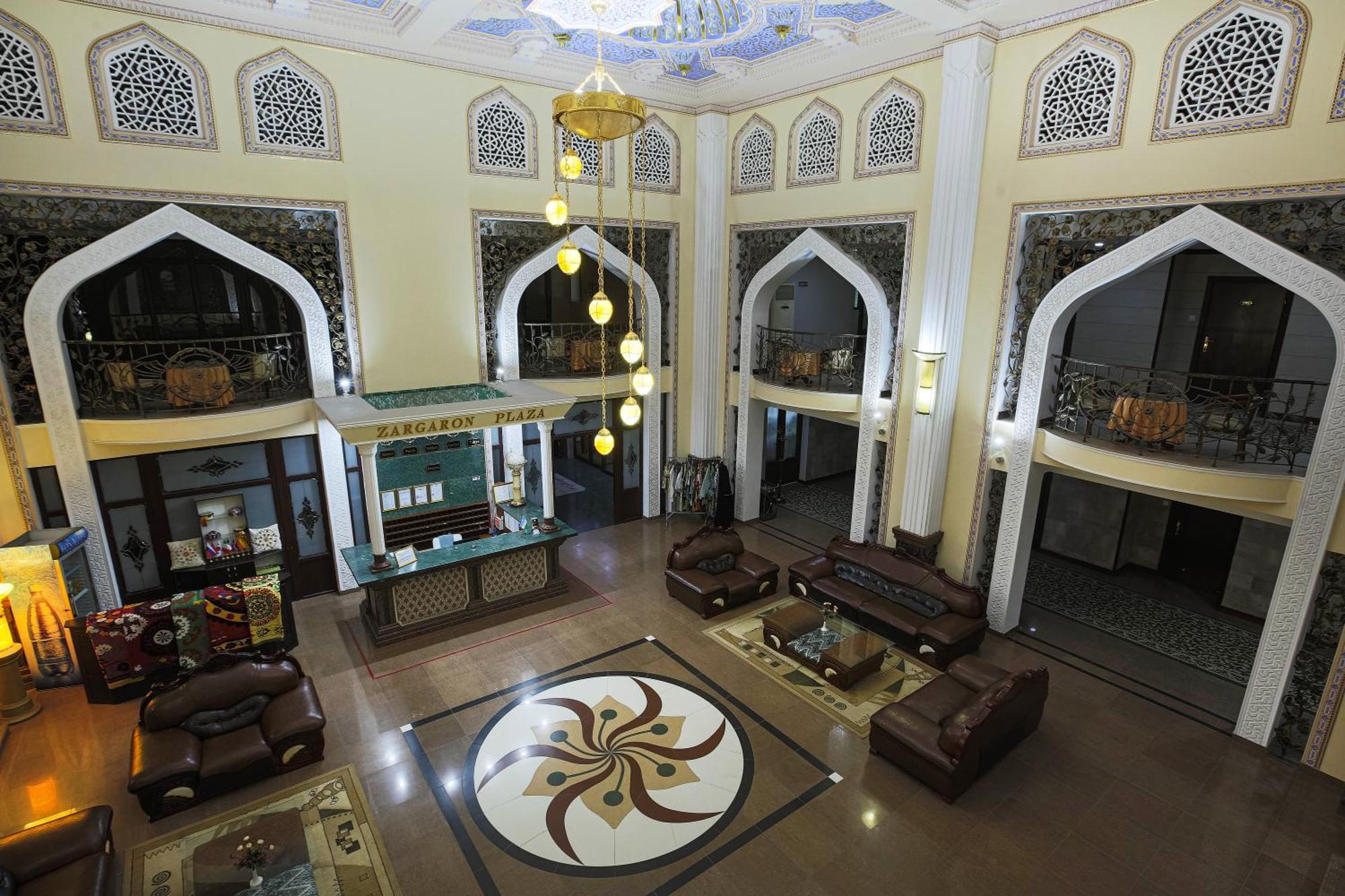 Zargaron Plaza Hotel Bukhara Bagian luar foto