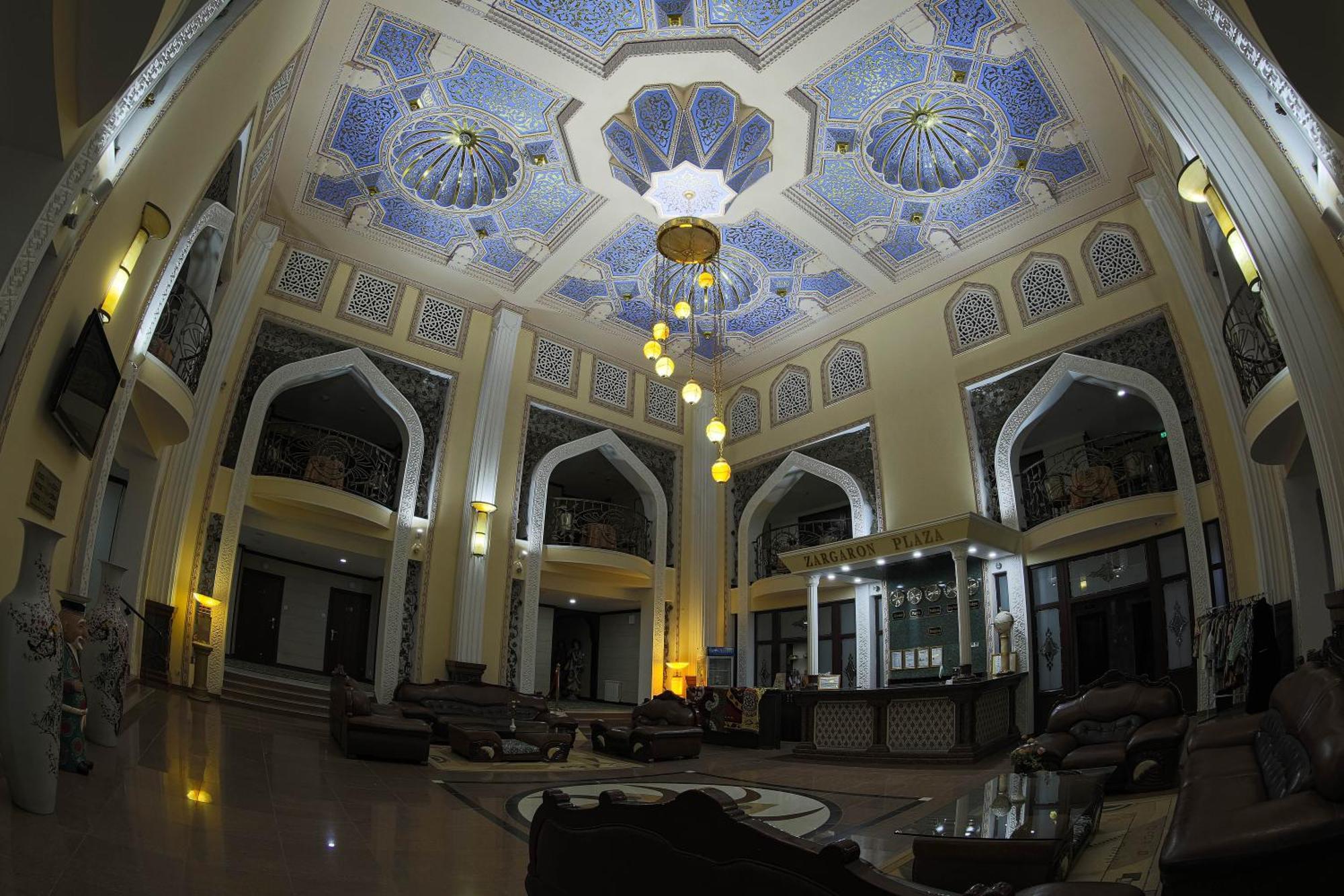 Zargaron Plaza Hotel Bukhara Bagian luar foto